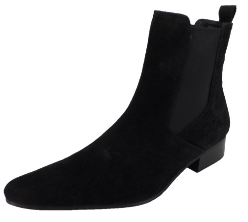 Ikon original black real - black, suede